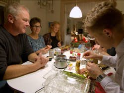 Jul i familien