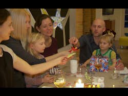 Jul i familien