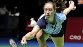 Badminton EM: Danmark-Frankrig, finale, hold (m)