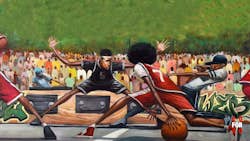 Lyden af streetbasket