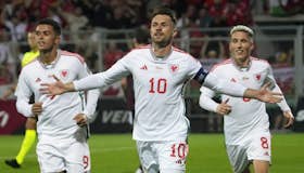 Fodbold: EM-kval. - Wales-Finland (m), semifinale