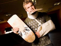 Grin med os - uheldige helte
